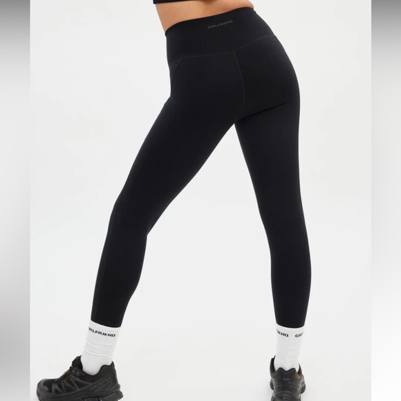 Girlfriend Collective Black Compressive High Rise Leggings - Picture 4 of 11